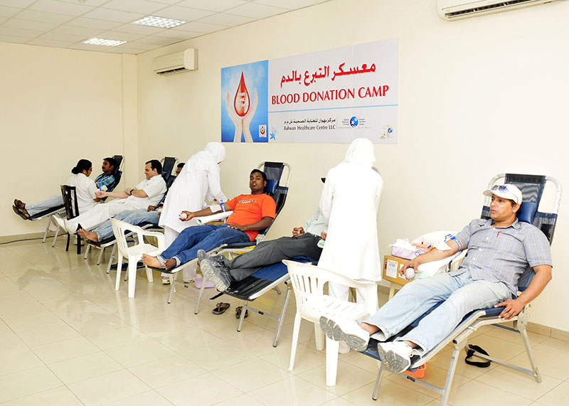 Bahwan Healthcare Centre organizes Blood Donation Camp