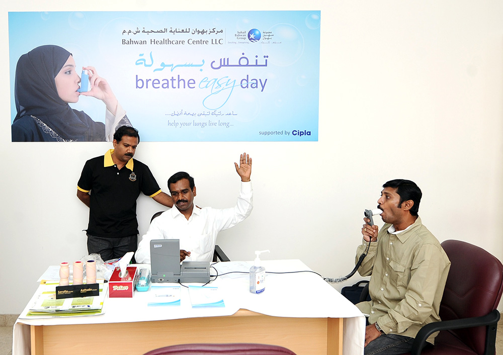 Bahwan Healthcare launches BreathEasy campaign for employees.